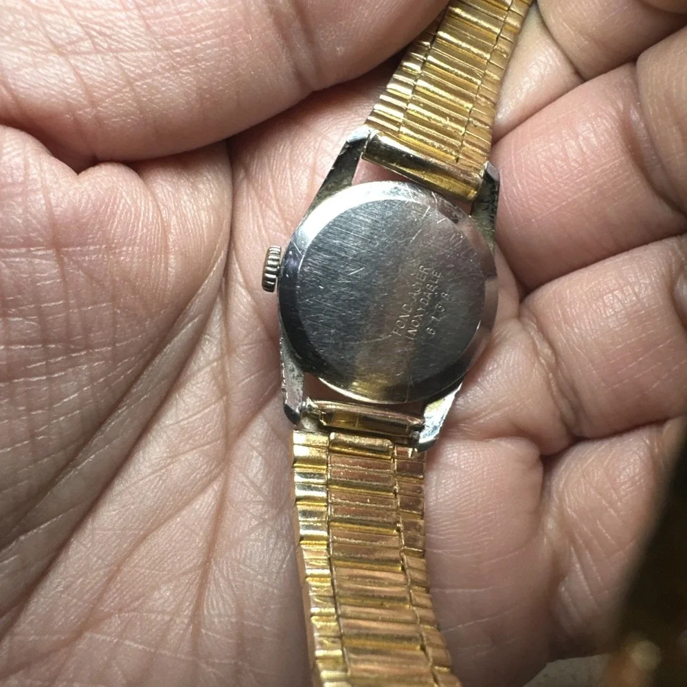 Works VTG Precimax 17 Jewels Ladies Watch Subdial Swiss Made Manual Wind 25mm 6